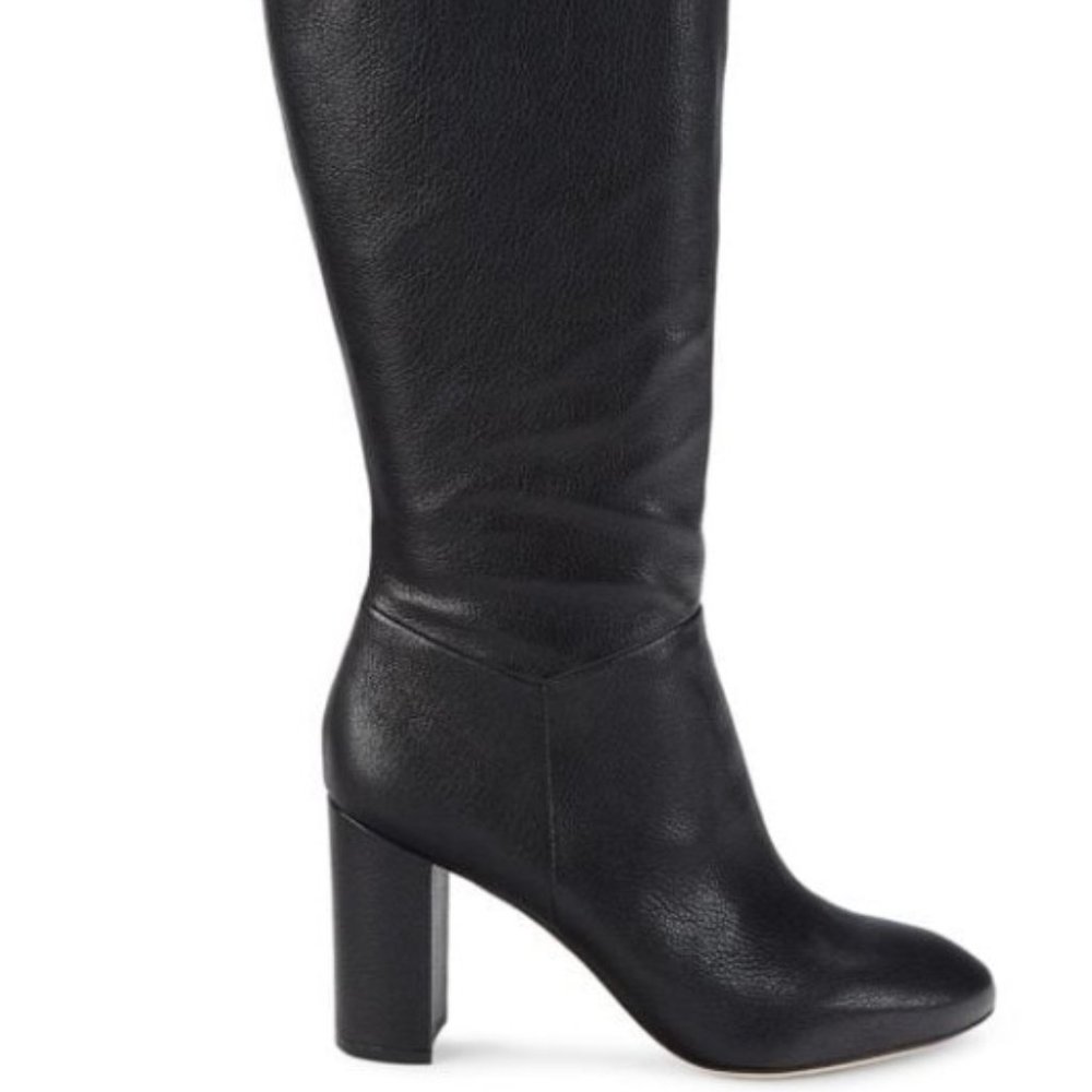 NEW Vince Brennan Leather Knee High Boots